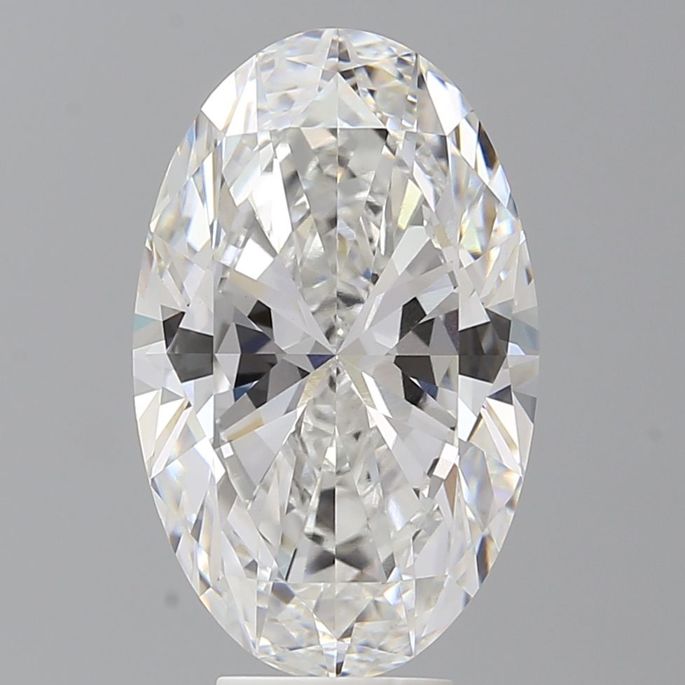 6.58 ct. oval Lab Grown Diamond front image
