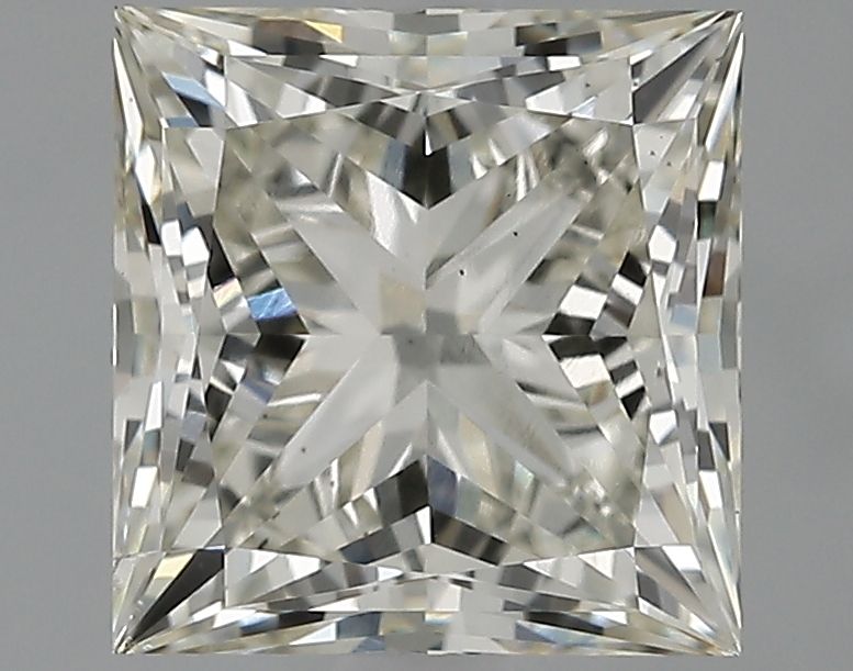 2.14 ct. princess Lab Grown Diamond front image