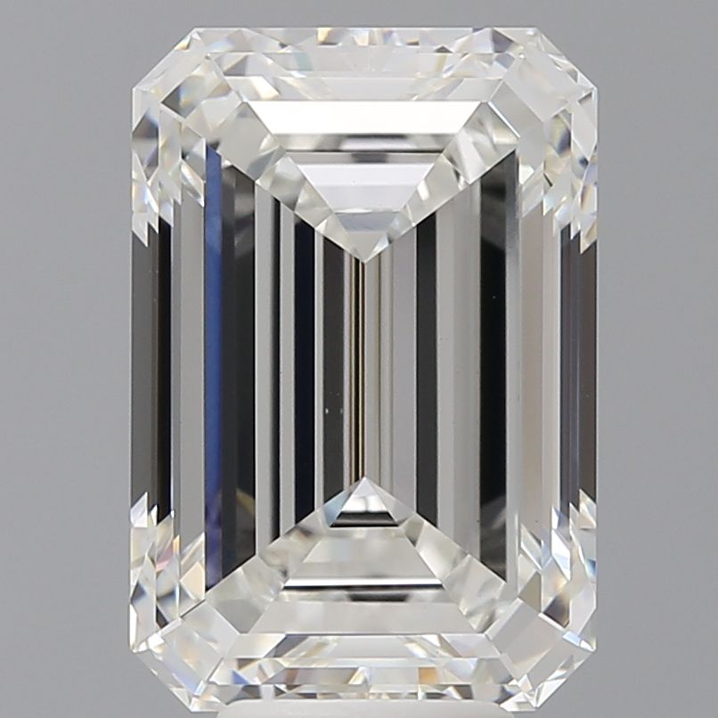 7.59 ct. emerald Lab Grown Diamond front image