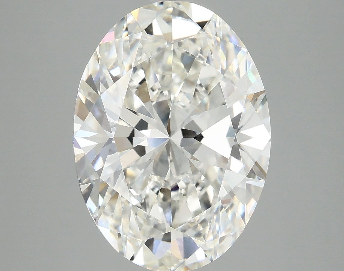 5.05 ct. oval Lab Grown Diamond front image