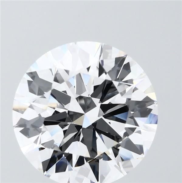 7.04 ct. round Lab Grown Diamond front image