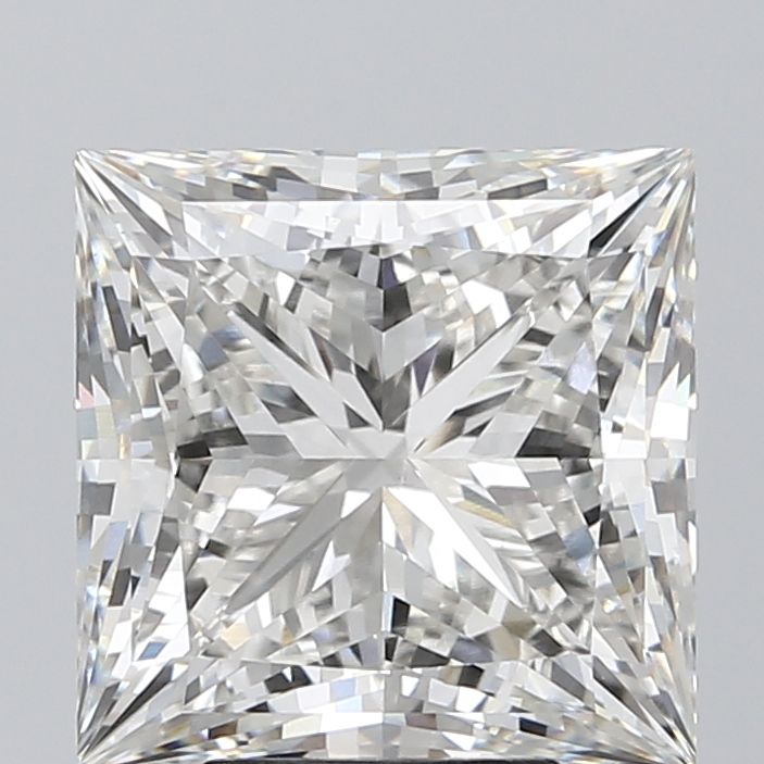6.40 ct. princess Lab Grown Diamond front image