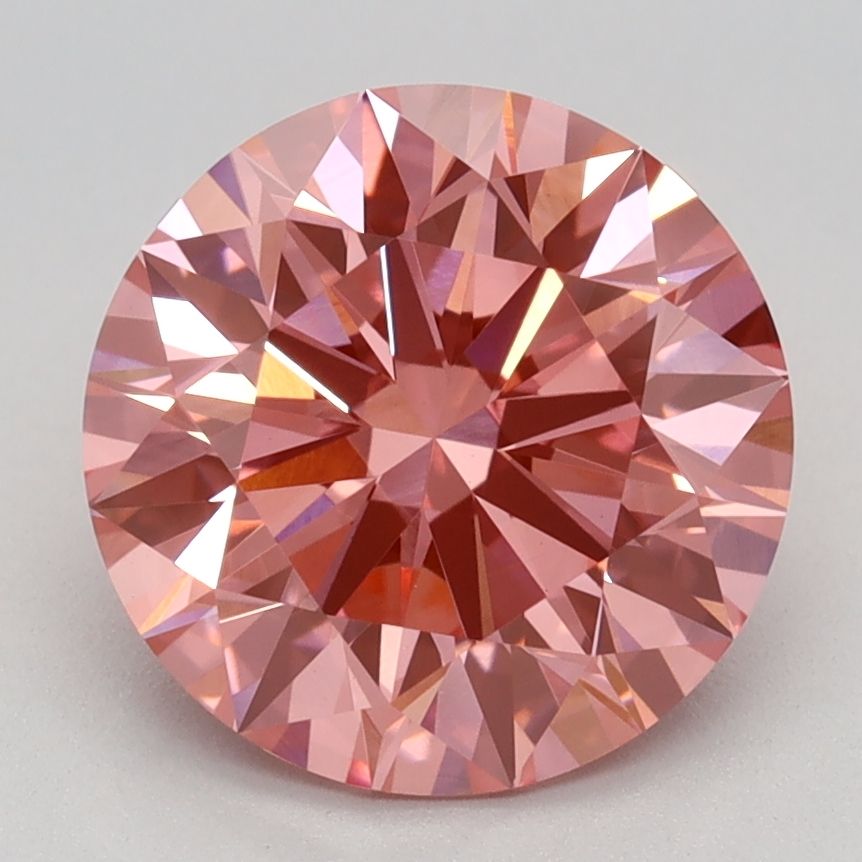 2.59 ct. round Lab Grown Diamond front image