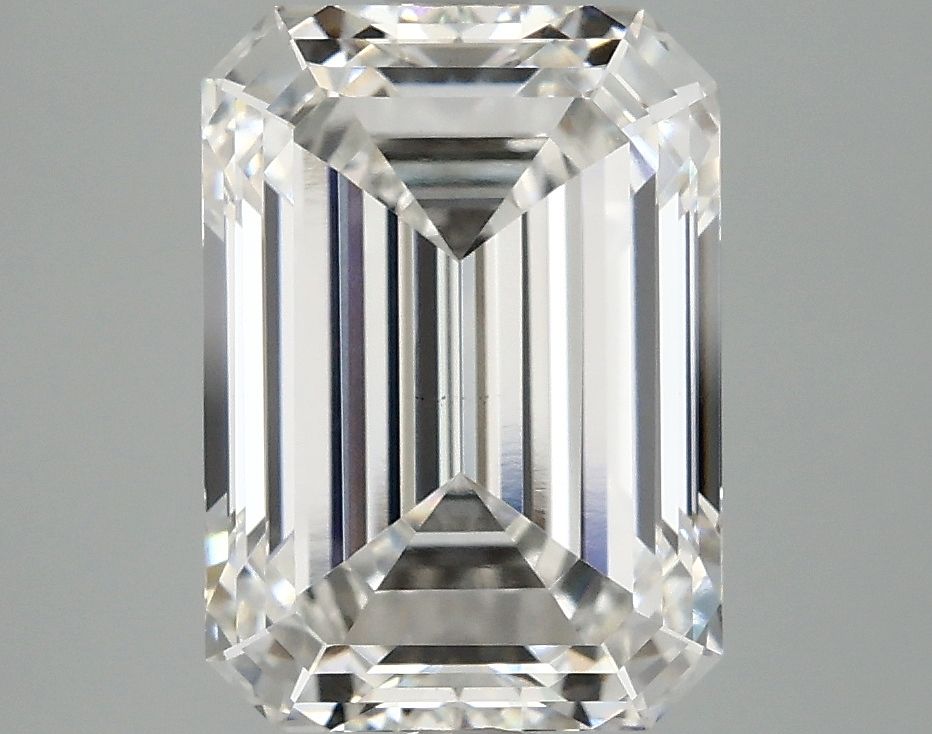 4.10 ct. emerald Lab Grown Diamond front image