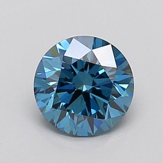 0.74 CT Fancy Vivid Blue ROUND