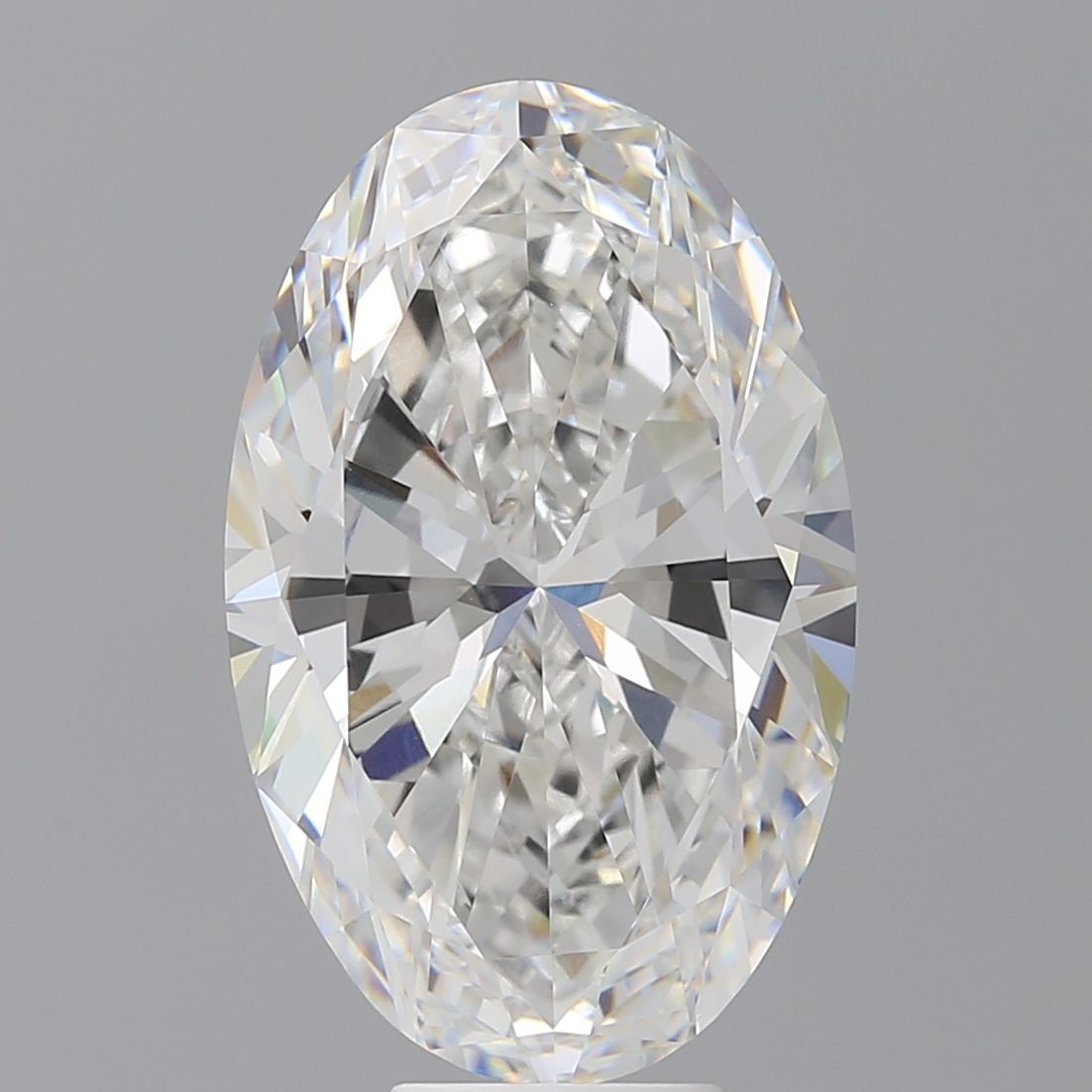 9.50 ct. oval Lab Grown Diamond front image