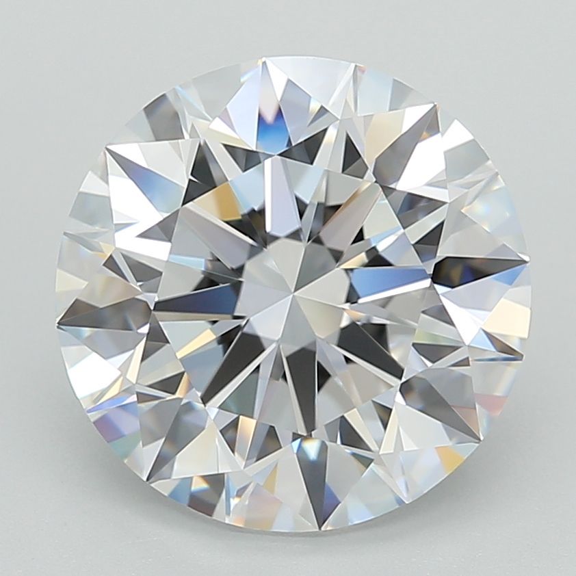 Diamant Rond 6.06 ct - Couleur D - Pureté VVS1