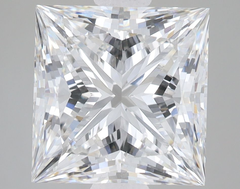 5.03 ct. princess Lab Grown Diamond front image