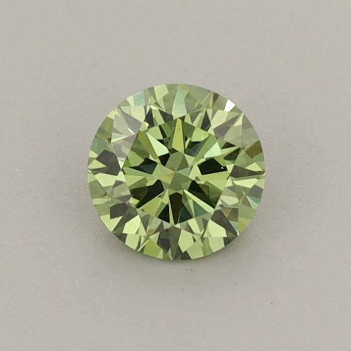0.43 CT Fancy Vivid Green ROUND