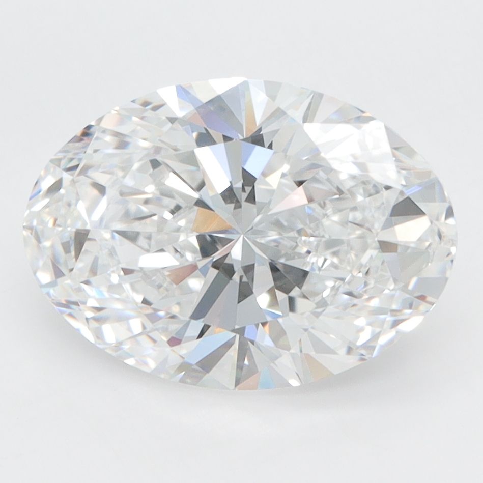 3.26 ct. oval Lab Grown Diamond front image