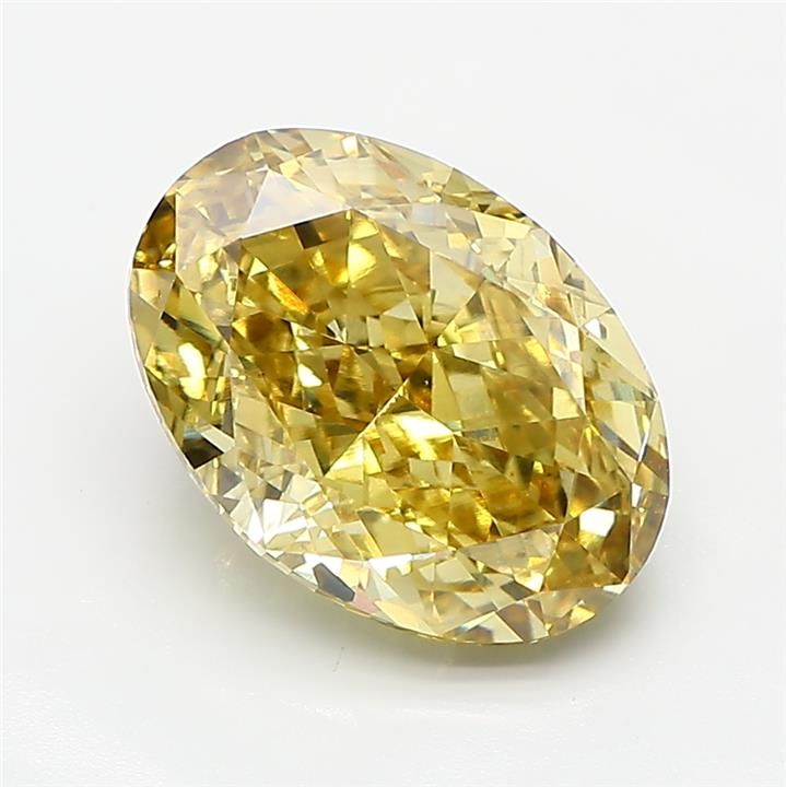 4.02 ct. oval Lab Grown Diamond front image