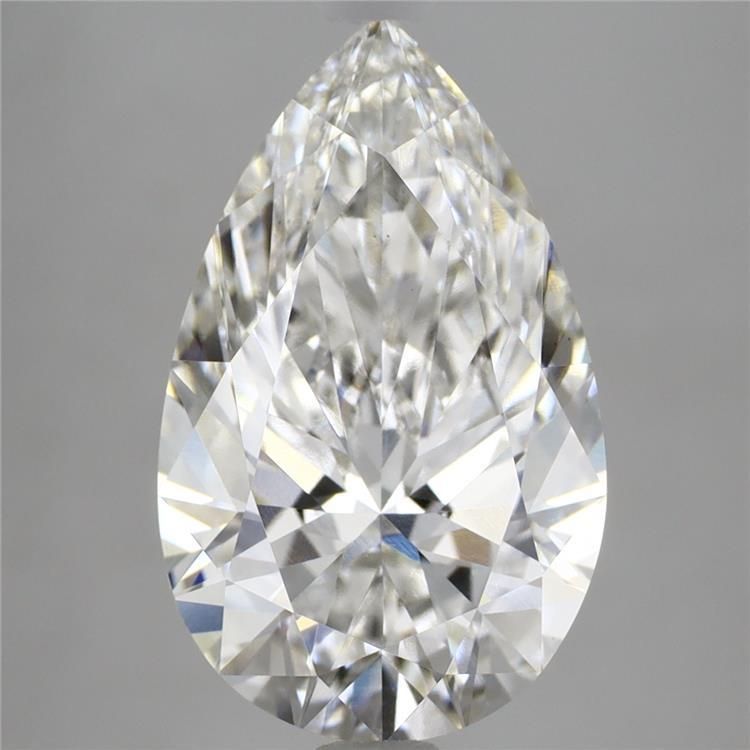 4.64 ct. pear Lab Grown Diamond front image