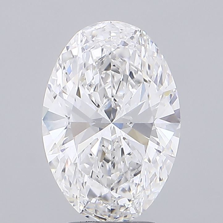 3.71 ct. oval Lab Grown Diamond front image