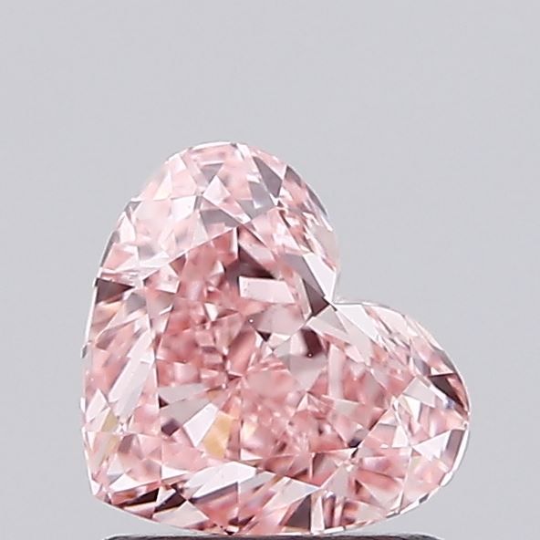 1.02 CT Fancy Vivid Pink HEART