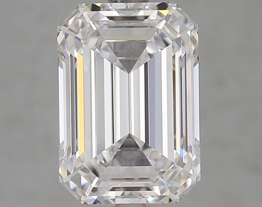 Diamant Émeraude 4.05 ct - Couleur D - Pureté VS1