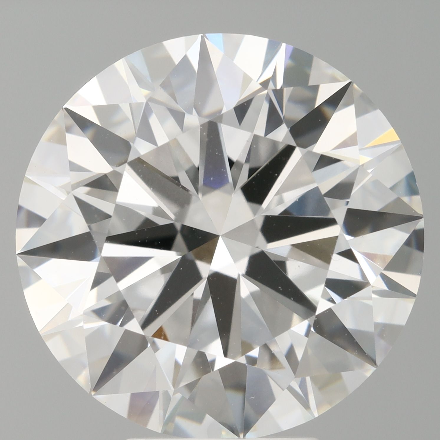 7.10 ct. round Lab Grown Diamond front image