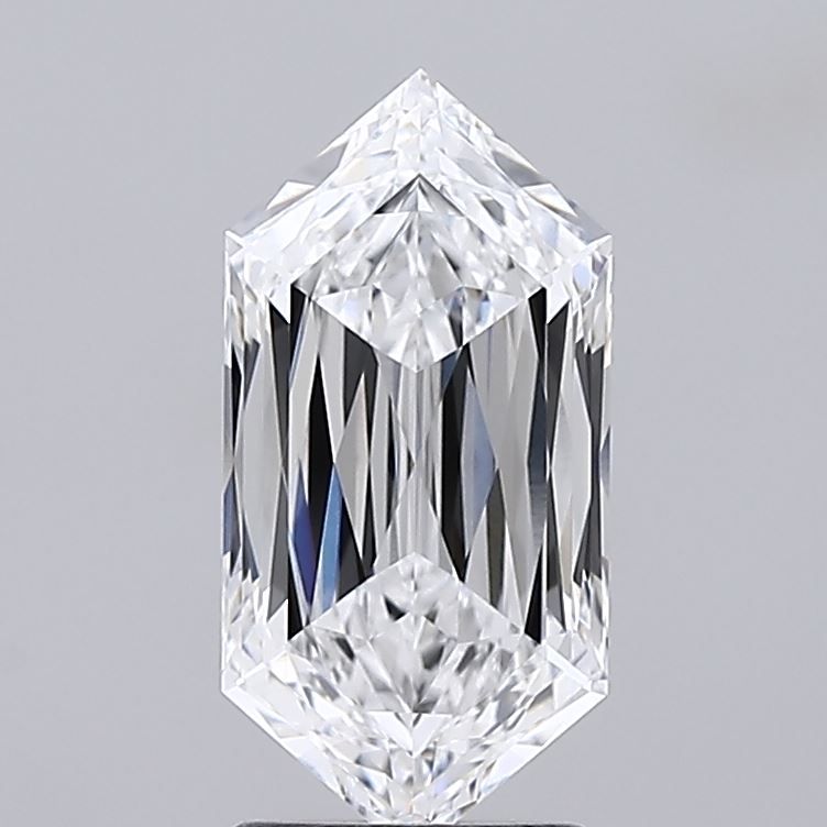2.08 ct lab-grown Hexagonal Diamond