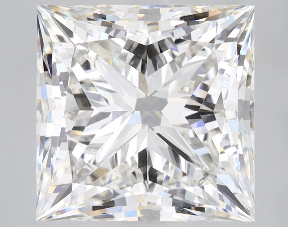 5.24 ct. princess Lab Grown Diamond front image