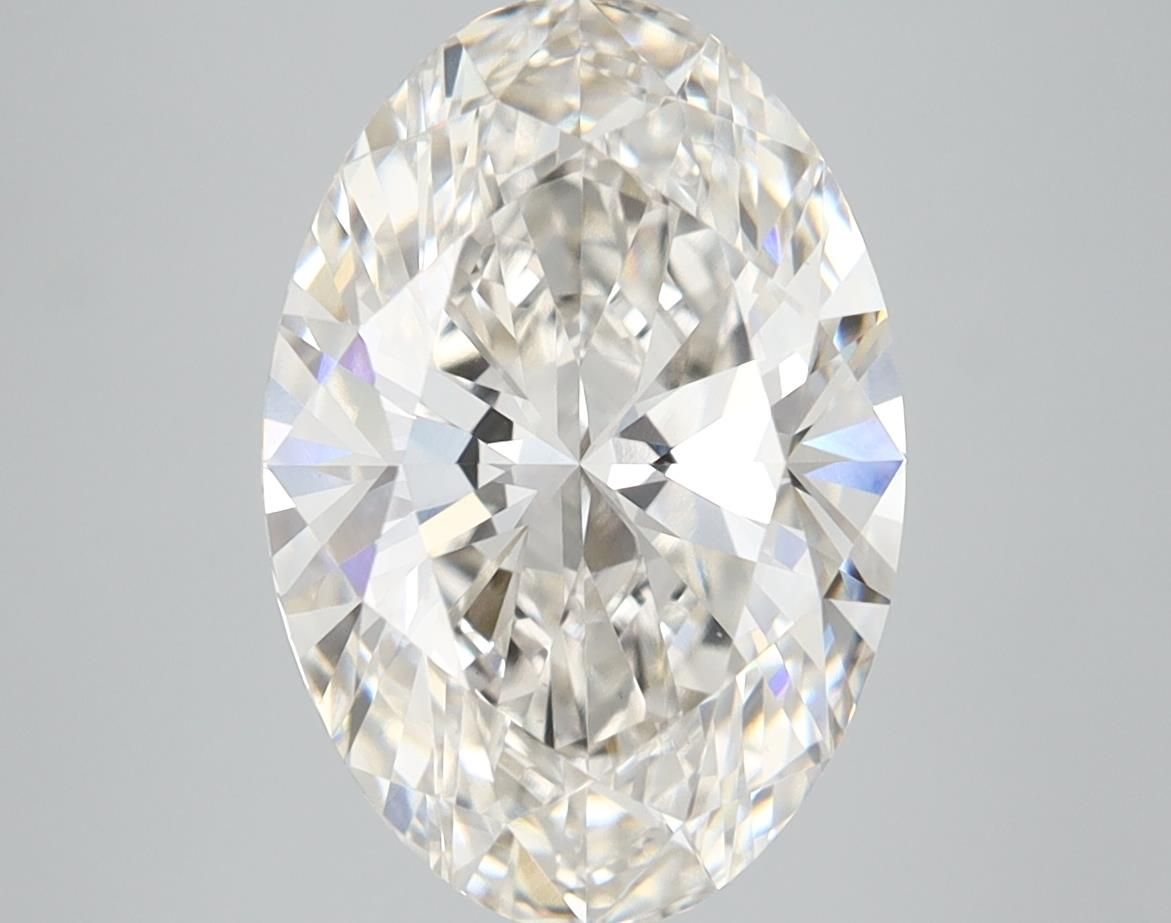 4.08 ct. oval Lab Grown Diamond front image