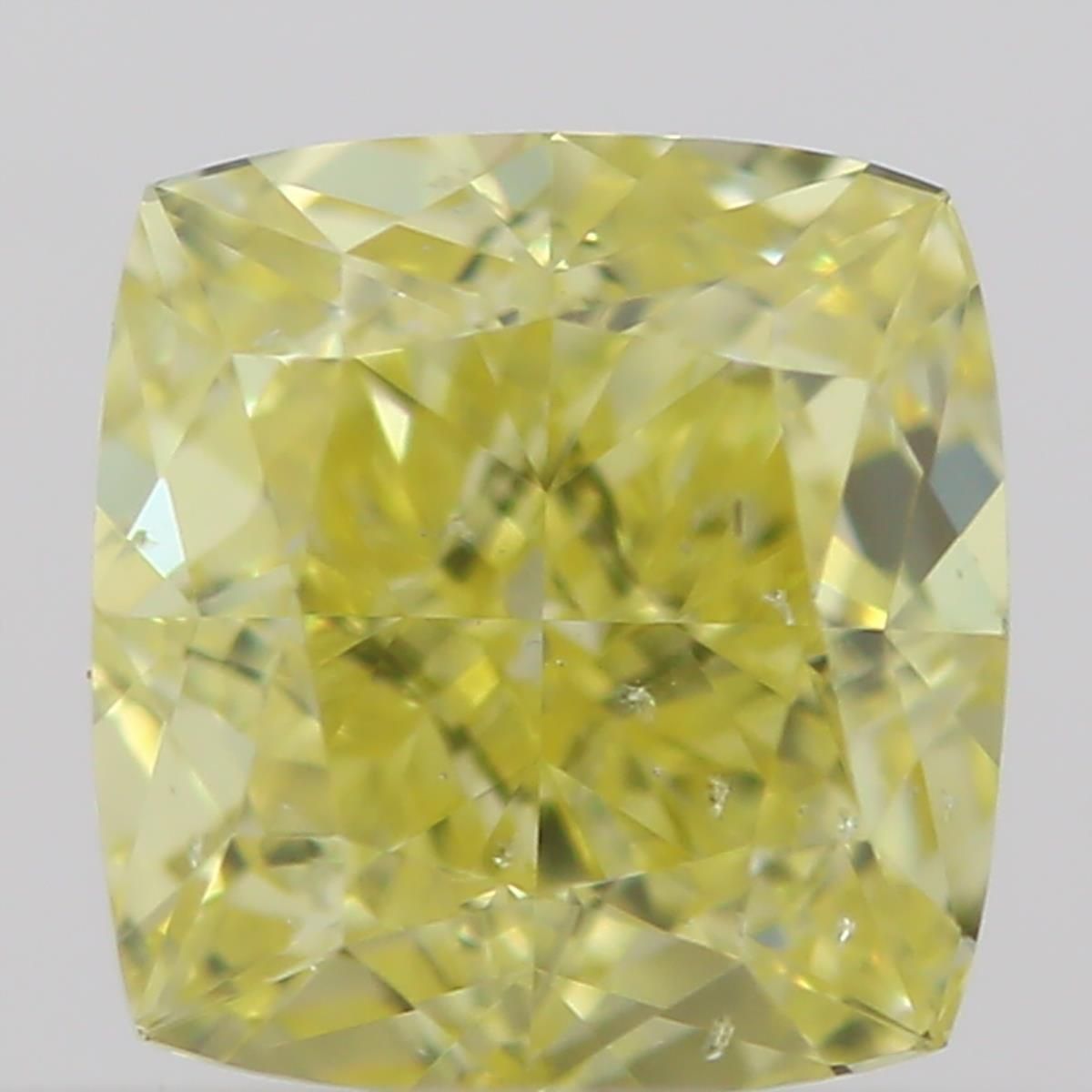 Diament 0.55 ct Fancy Intense Yellow/SI2