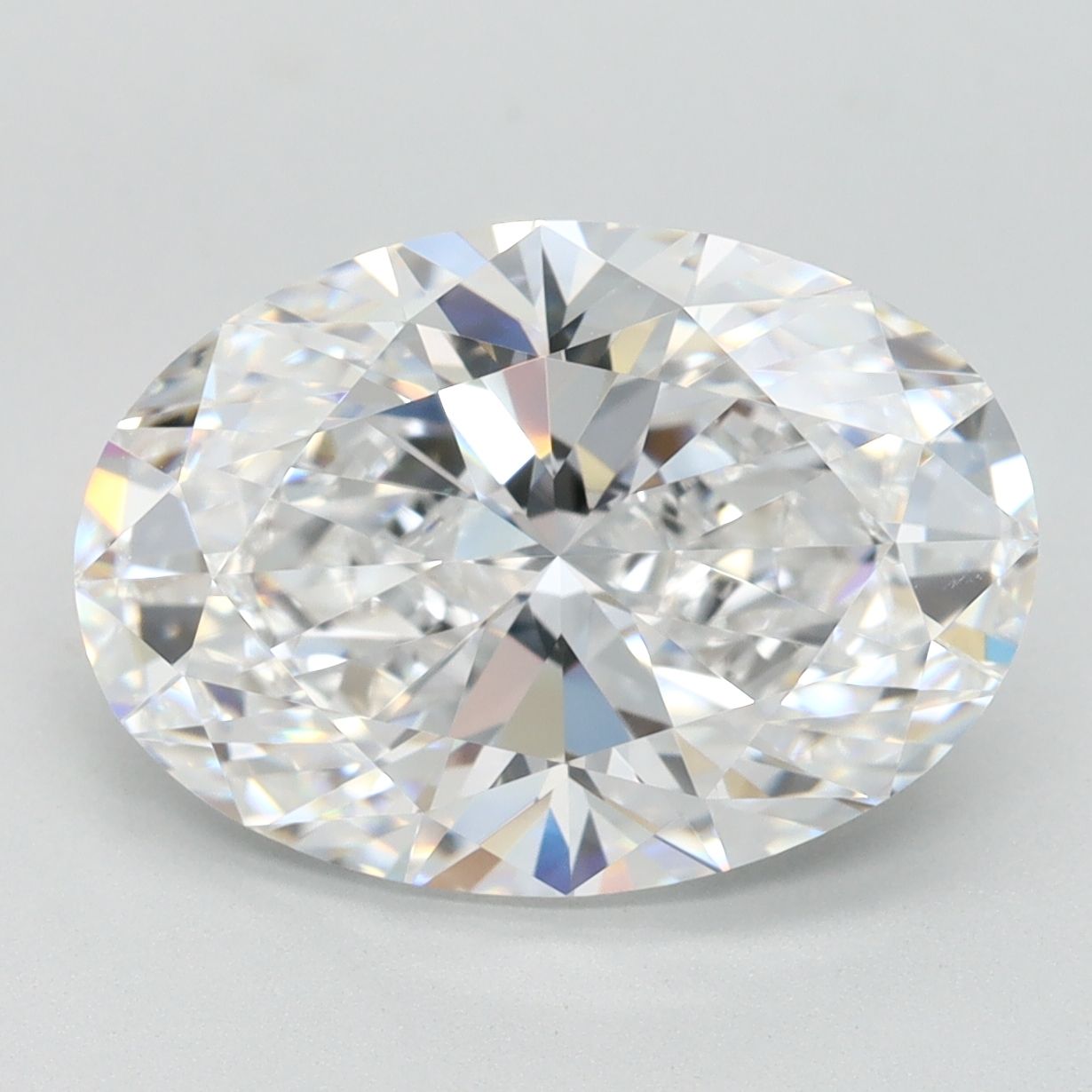 4.15 ct. oval Lab Grown Diamond front image