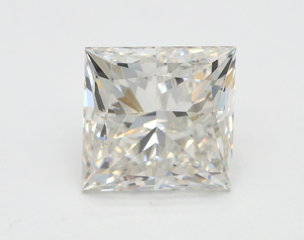 3.25 ct. princess Lab Grown Diamond front image