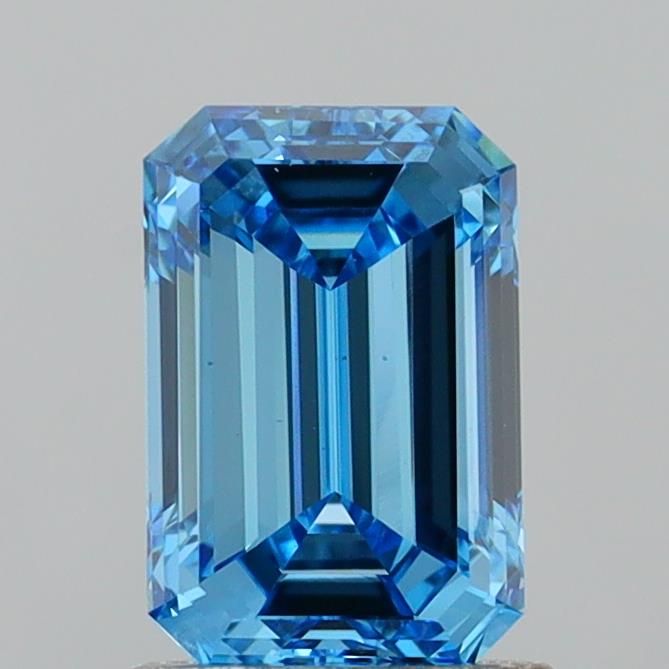 1.5 CT Fancy Vivid Blue EMERALD