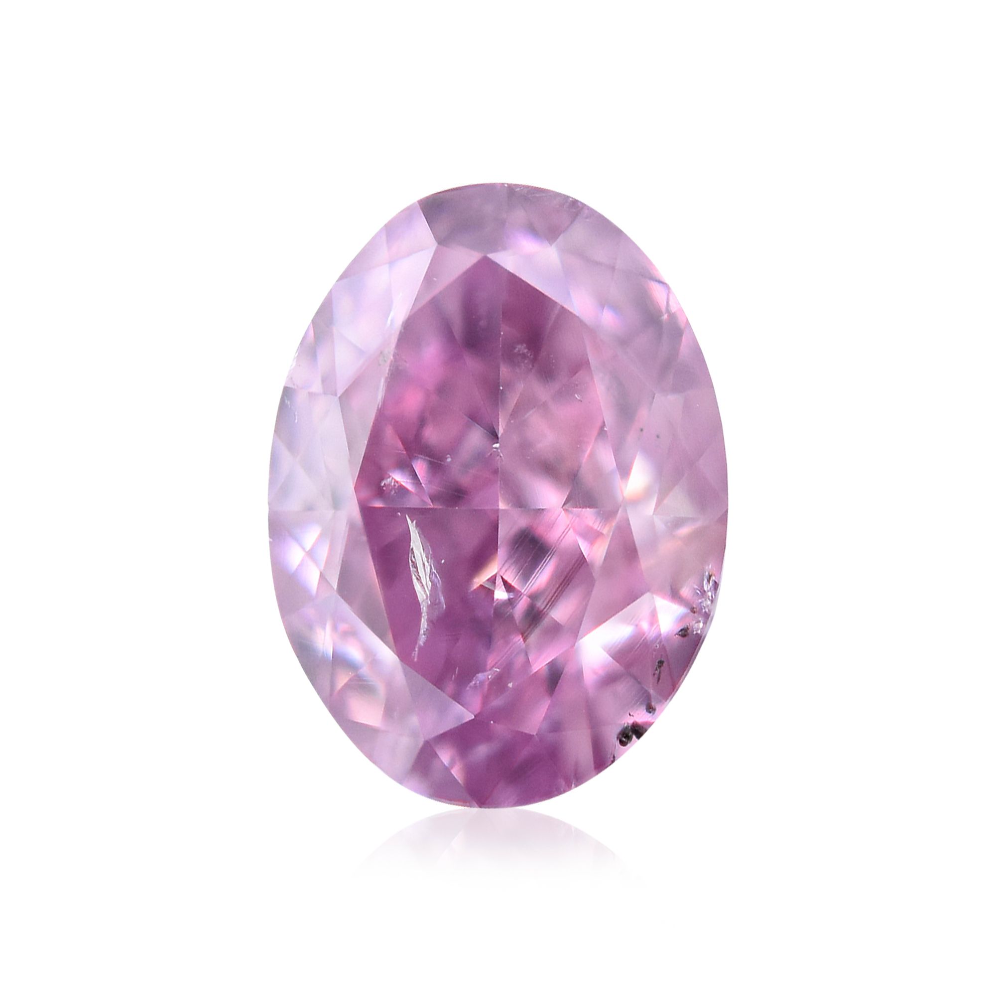 Diament 0.5 ct Fancy Intense Purple Pink/I1