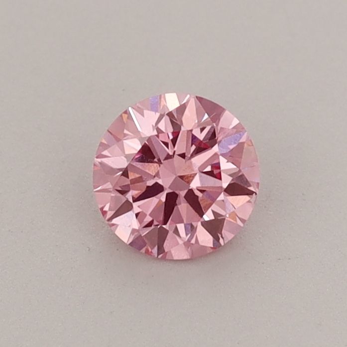 0.38 CT Fancy Vivid Pink ROUND