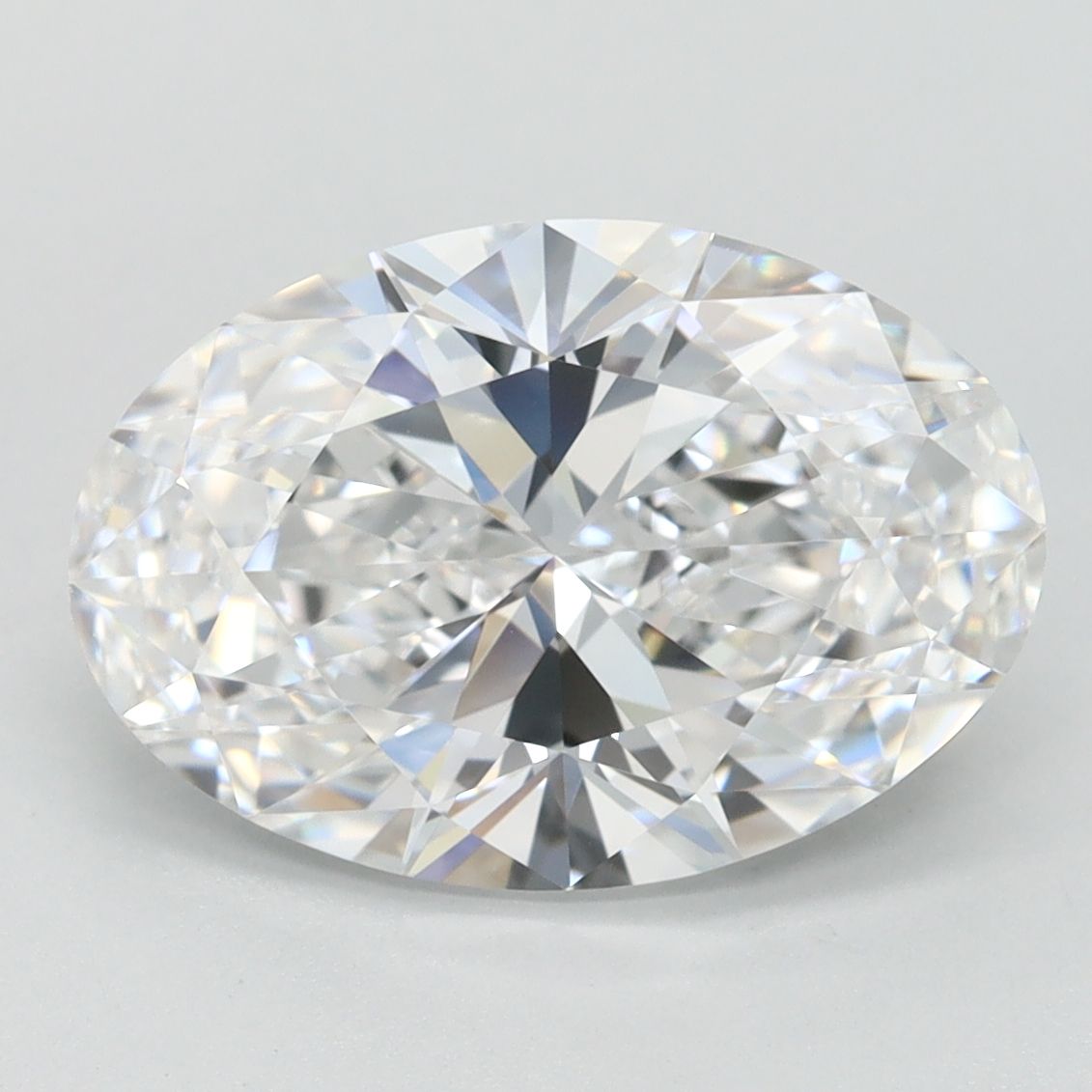 3.01 ct. oval Lab Grown Diamond front image
