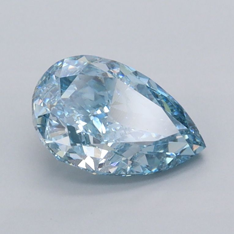 1.03 CT Fancy Vivid Blue PEAR