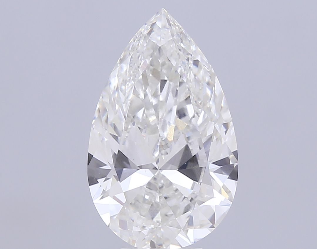 7.01 ct. pear Lab Grown Diamond front image