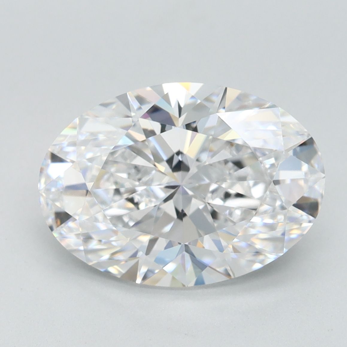 3.04 ct. oval Lab Grown Diamond front image