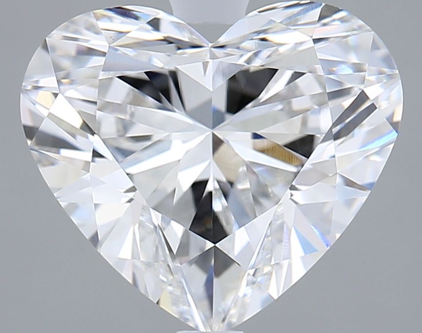 3.02 carat e VVS2 EX Cut IGI heart diamond