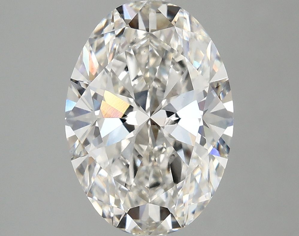 2.89 ct. oval Lab Grown Diamond front image