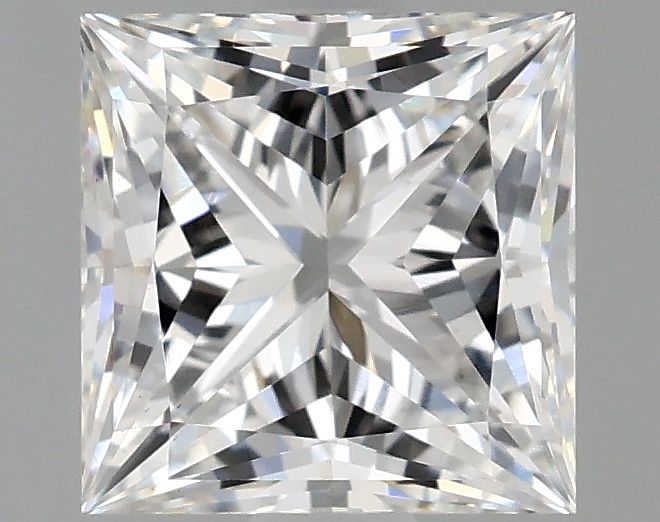 1.10 ct. princess Lab Grown Diamond front image