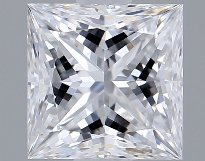 1.01 ct lab-grown Princess Diamond