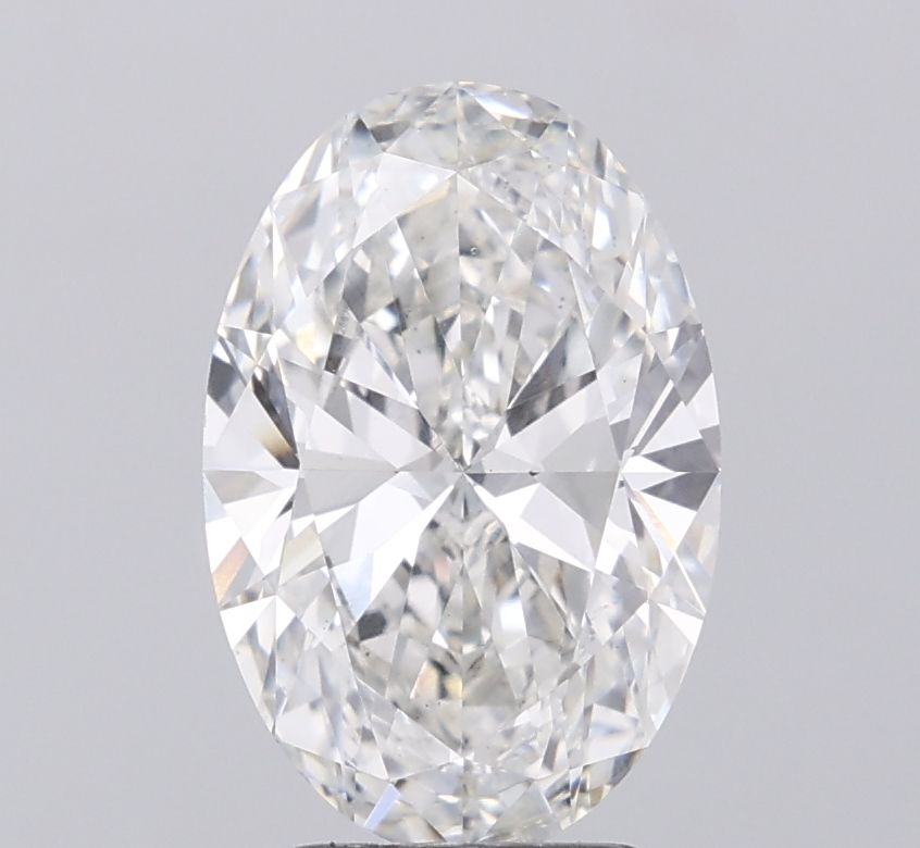 3.01 ct. oval Lab Grown Diamond front image