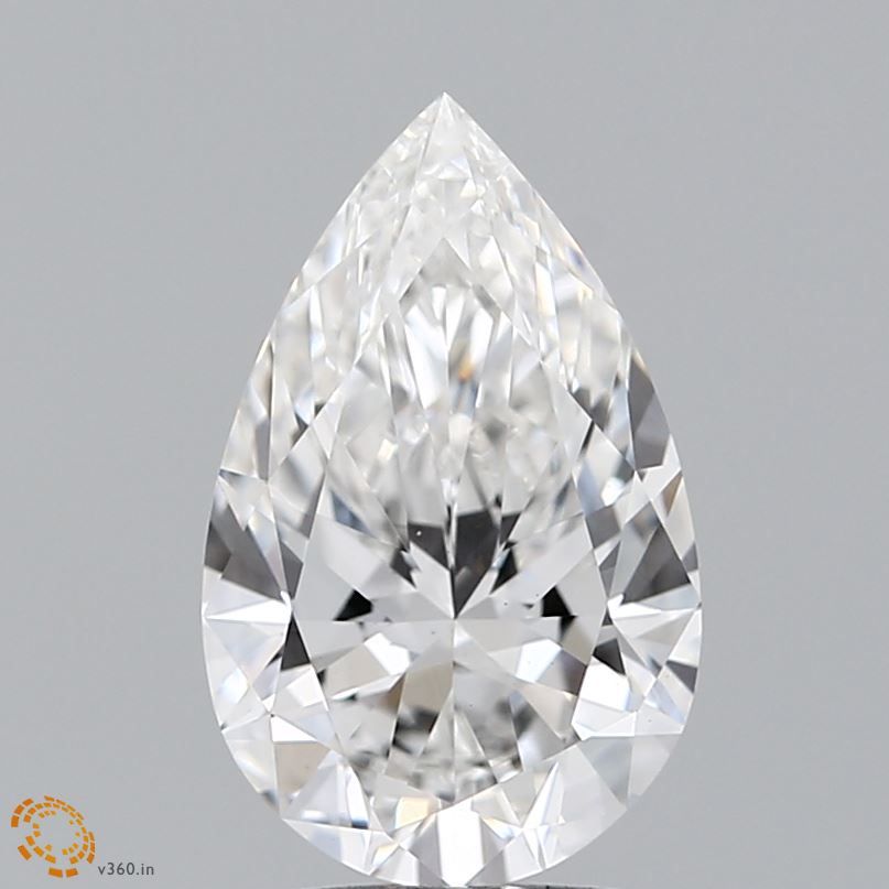 2.22 ct. pear Lab Grown Diamond front image