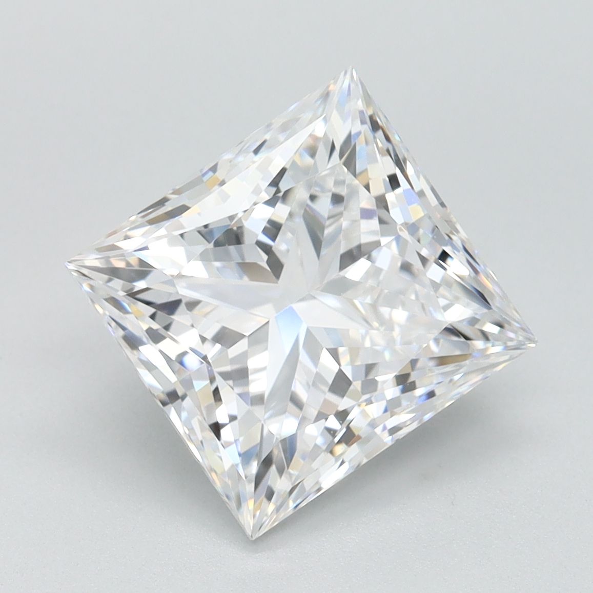 3.08 ct. princess Lab Grown Diamond front image