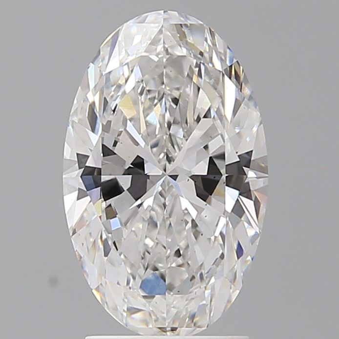 2.55 ct. oval Lab Grown Diamond front image