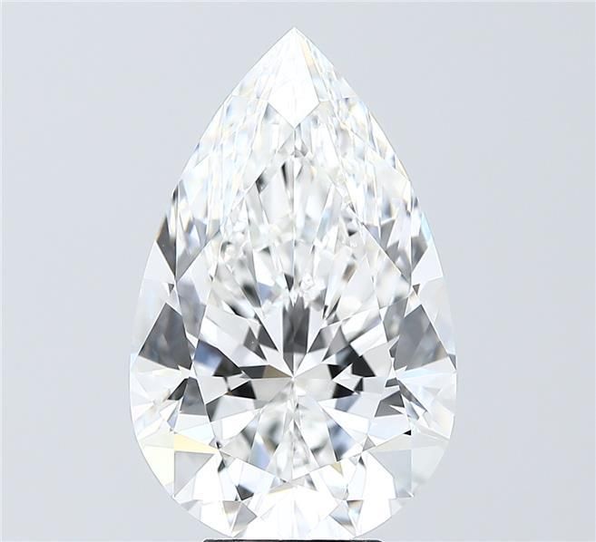 6.07 ct. pear Lab Grown Diamond front image