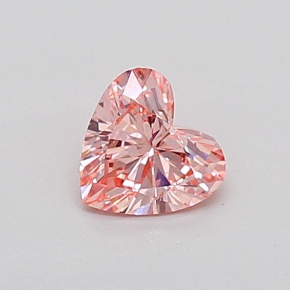 0.31 CT Fancy Intense Pink HEART