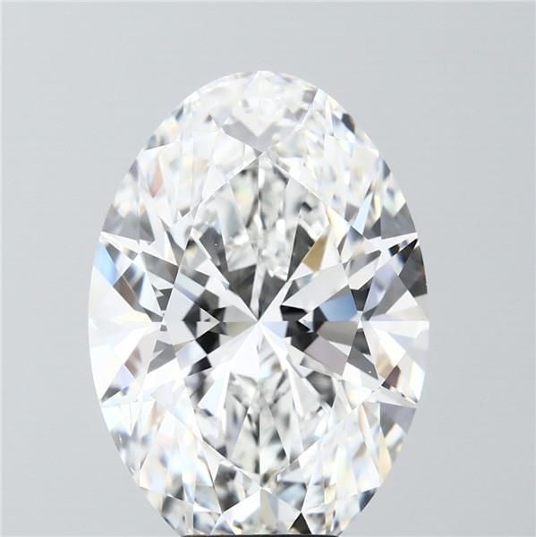 8.01 ct. oval Lab Grown Diamond front image