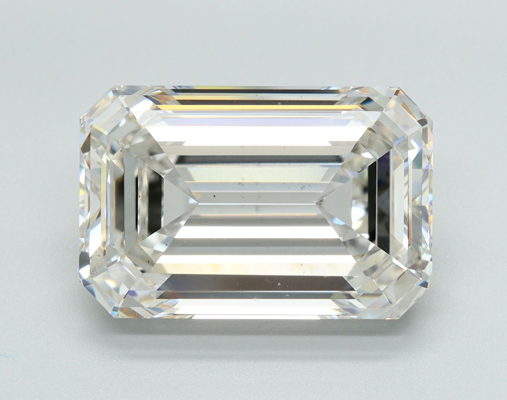 10.09 ct. emerald Lab Grown Diamond front image