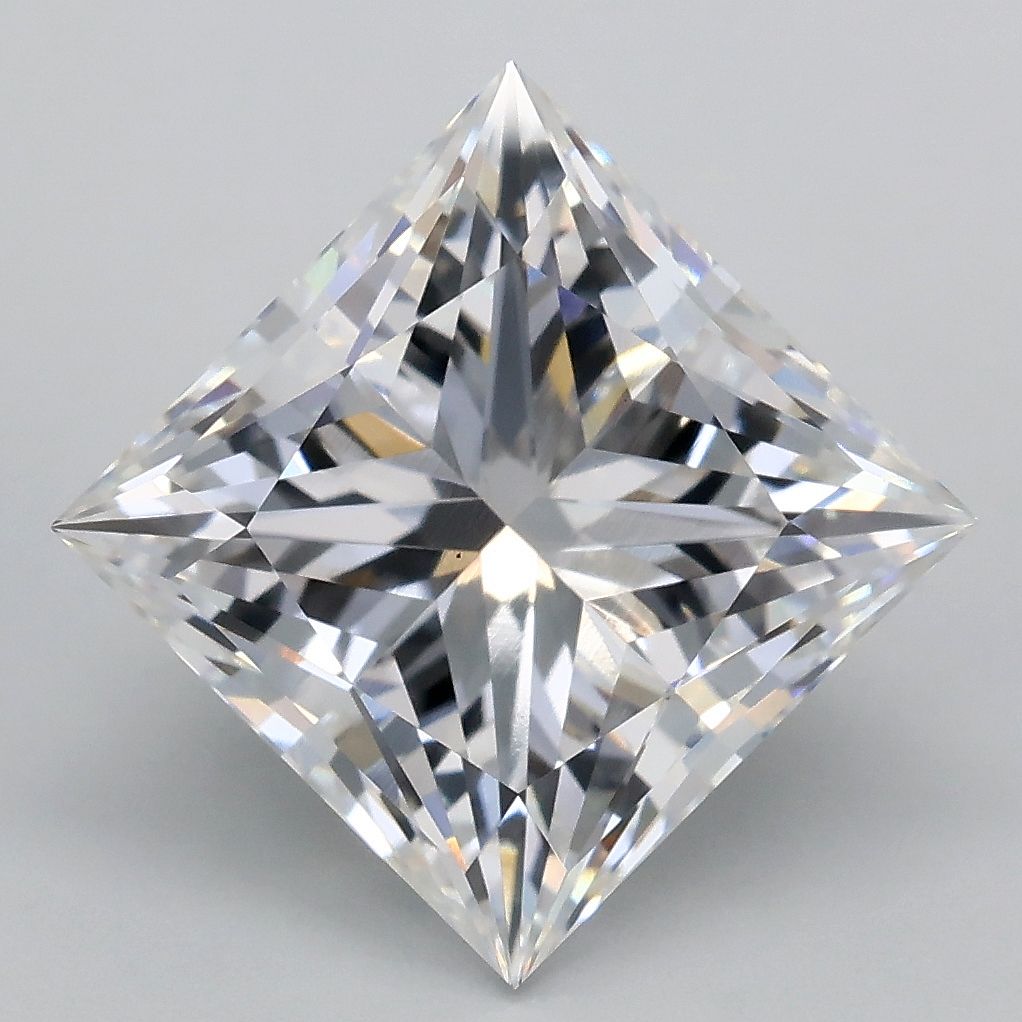 4.03 ct. princess Lab Grown Diamond front image