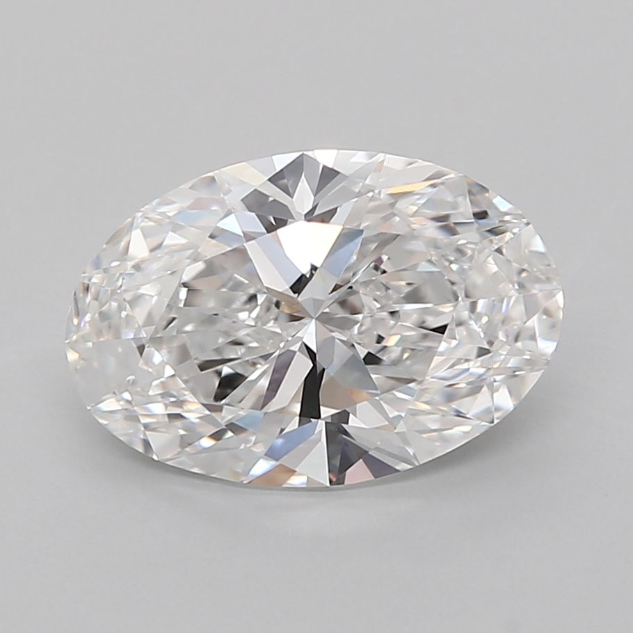 3.45 ct. oval Lab Grown Diamond front image