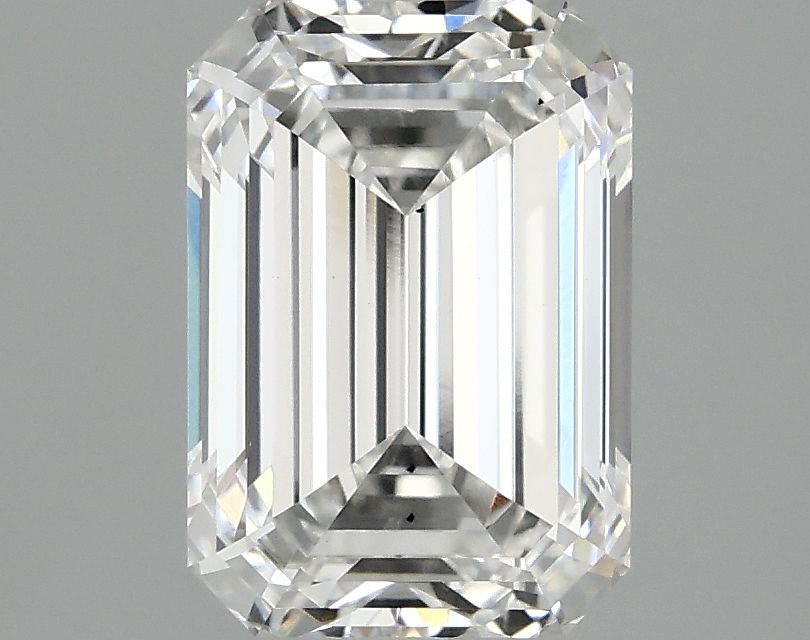 2.56 ct. emerald Lab Grown Diamond front image