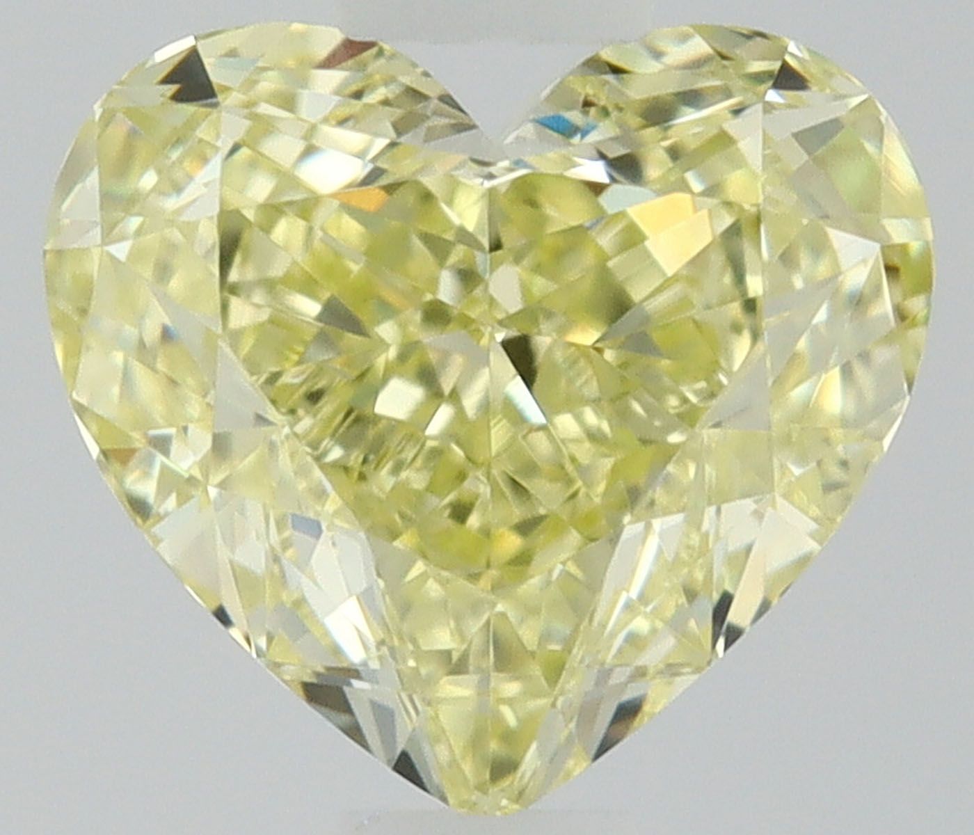 Diament 0.58 ct Fancy Light Yellow/VVS1
