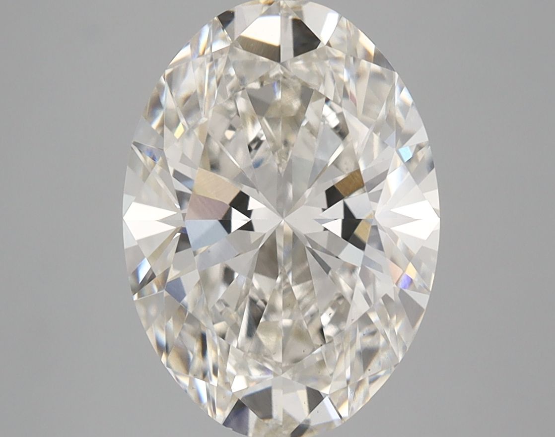 3.76 ct. oval Lab Grown Diamond front image
